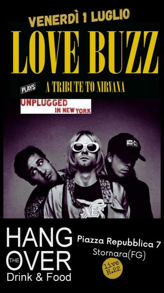 Love Buzz - A Tribute to Nirvana plays Unplugged in New York