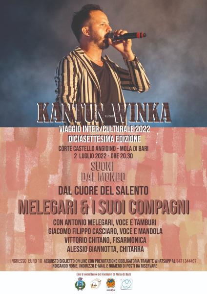 Kantun Winka, viaggio inter/culturale -MELEGARI & I suoi Compari