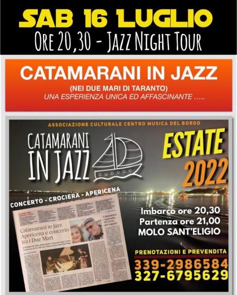 Catamarani in Jazz nei 2 Mari