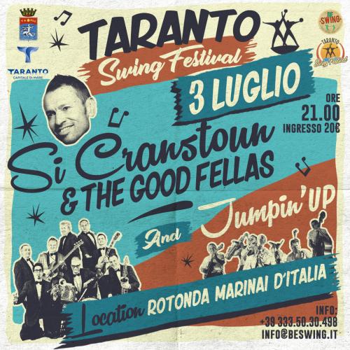 Taranto Swing Festival: Si Cranstoun & The Good Fellas e Jumpin' Up