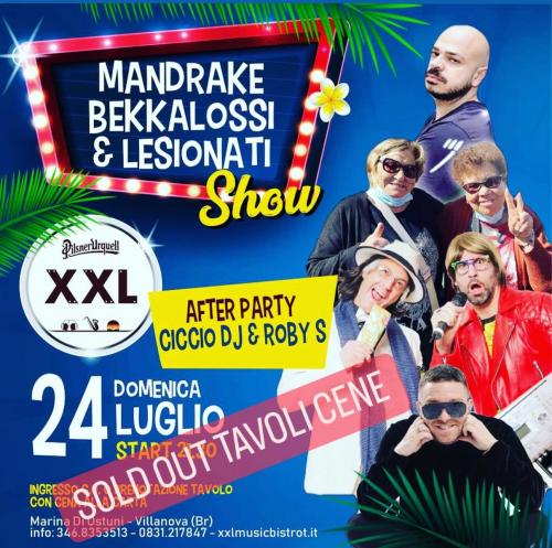 Mandrake, Bekkalossi e Lesionati Show