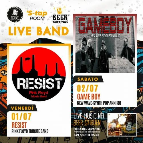 GAME BOY live al BIRRIFICIO BARI