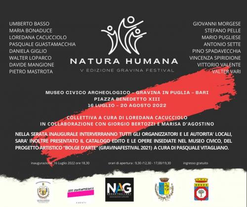 Collettiva d'arte contemporanea Natura Humana