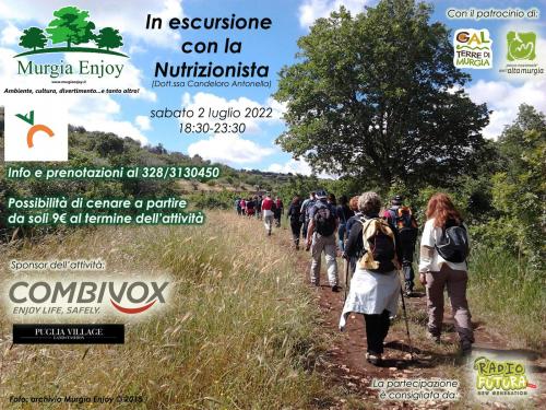 In escursione con la nutrizionista