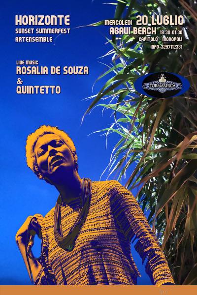 Horizonte -  Rosalia De Souza & Quintetto - live summerfest