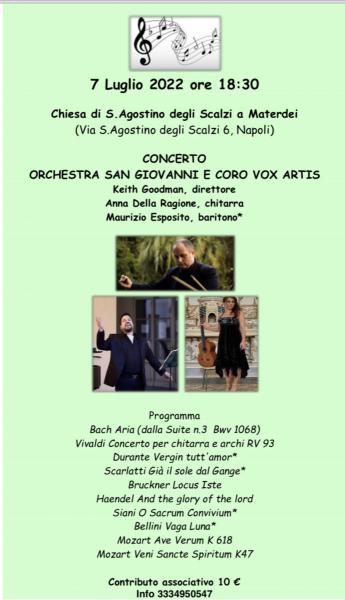 Concerto Orchestra San Giovanni e Coro Vox Artis