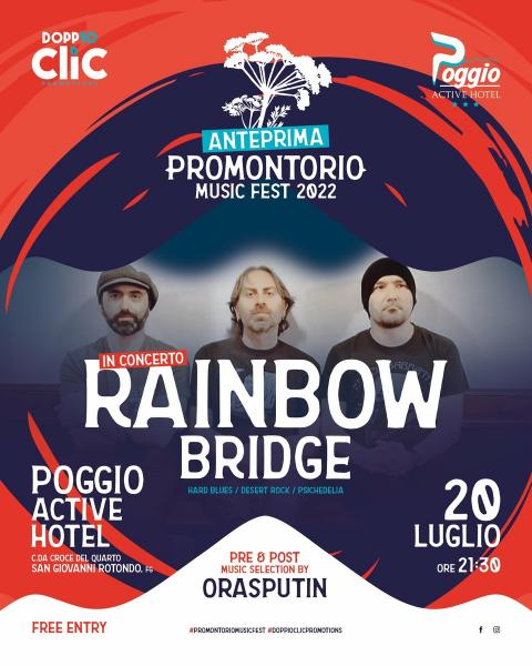 Anteprima Promontorio Music Fest: Rainbow Bridge live!
