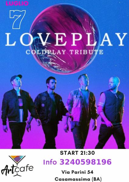 Loveplay - Coldplay Tribute - Artcafè