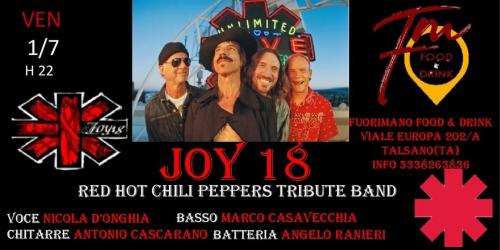 Joy 18 Red Hot Chili Peppers Tribute Band live @Fuorimano