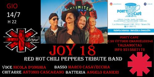 Joy 18 Red Hot Chili Peppers Tribute Band live @ Ponty Cafè