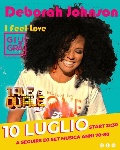 Deborah Johnson in concerto
