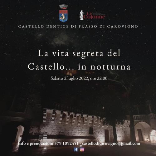 Visita in notturna: la vita segreta del Castello