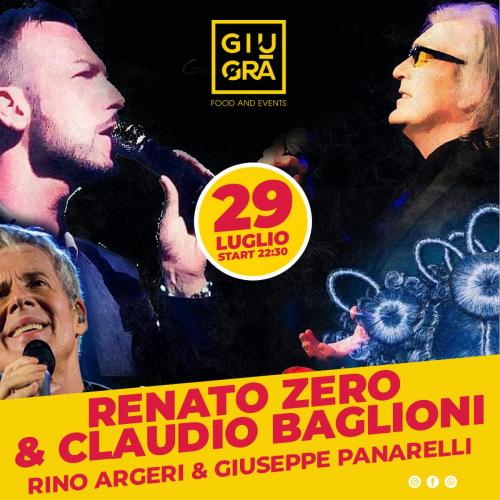 Rino Argeri & Giuseppe Panarelli in Renato Zero e Claudio Baglioni