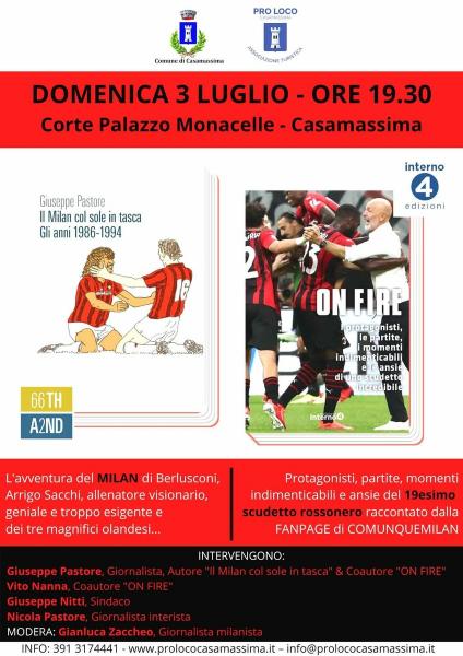 "Il Milan con  il sole in tasca. Gli anni 1986-1994" di Giuseppe Pastore