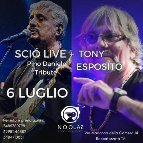 Sciò Live Band Pino Daniele Forever in concerto ft. TONY ESPOSITO