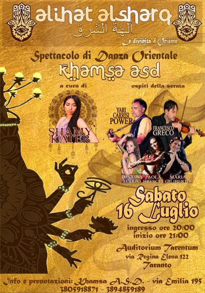 Alihat Alsharq: Spettacolo di Danza Orientale