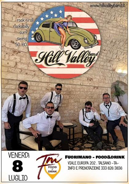 Hill Valley band live al Fuorimano food & drink