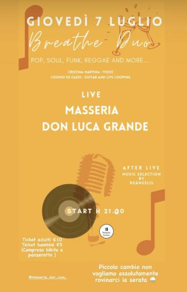 Live in Masseria