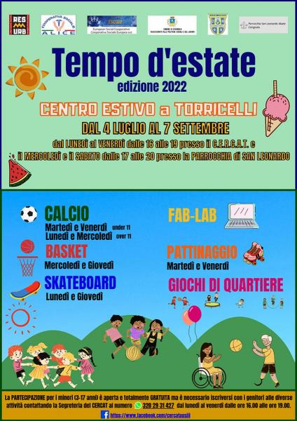 Al via “Tempo d’estate”