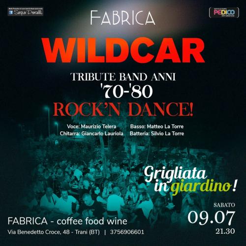Wildcar 70 80 “rock’n dance" live a Trani Fabrica