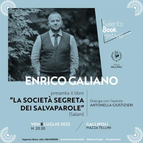 Enrico Galiano per il Salento Book Fest