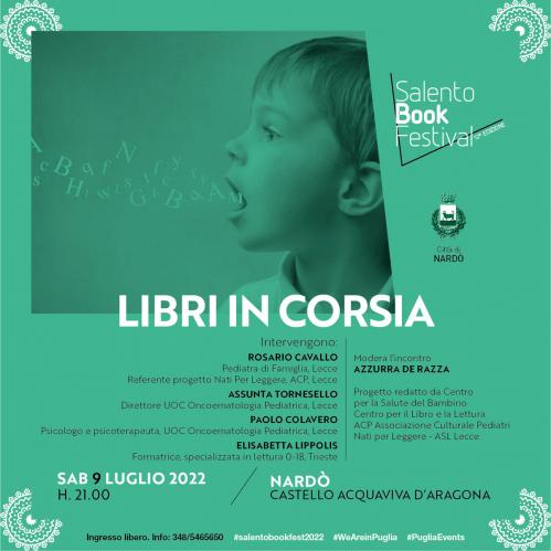 La Cura della Lettura: Libri in Corsia e Cathy La Torre - Nardò - il Tacco  di Bacco