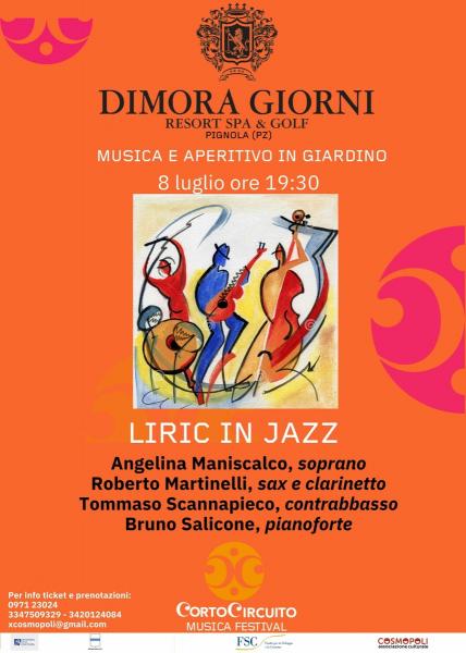MUSICA E APERITIVO IN GIARDINO - Liric in Jazz