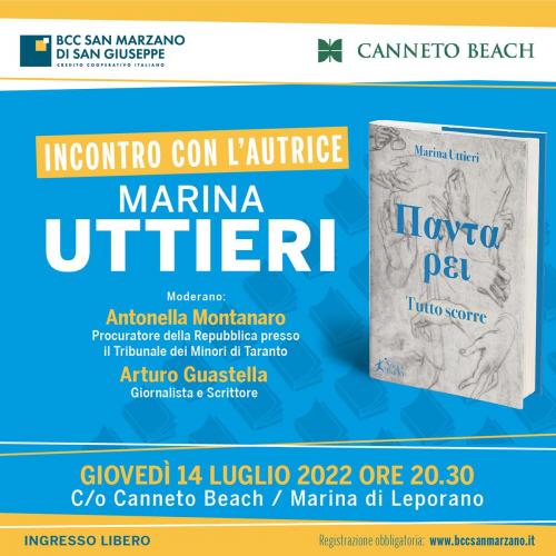 Incontro con l'autrice Marina Uttieri