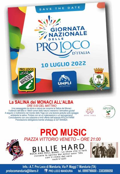 Giornata Nazionale delle Pro Loco d'Italia