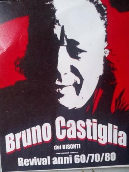 Bruno Castiglia dei Bisonti e Marina Ley in concerto
