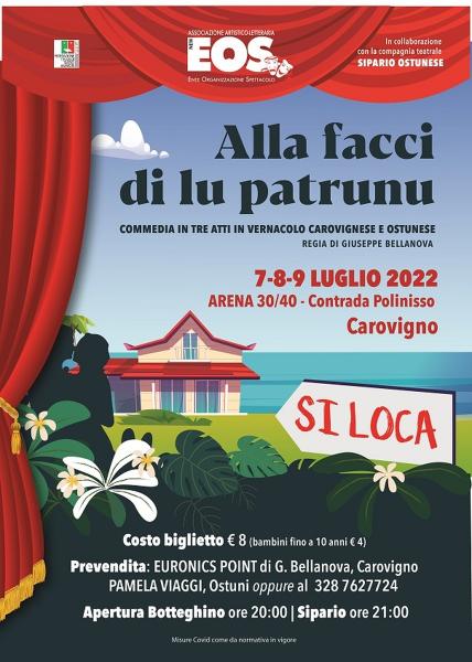 Spettacolo teatrale "Alla facci di lu patrunu"