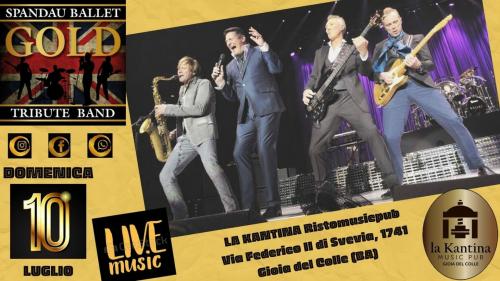 Gold - Spandau ballet tribute band