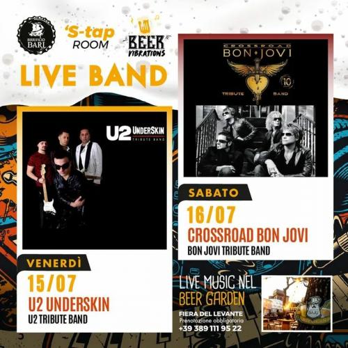U2 UNDERSKIN live al BIRRIFICIO BARI