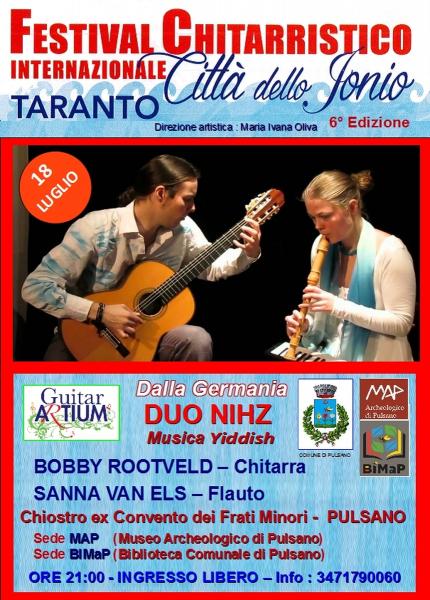 FESTIVAL CHITARRISTICO INTERNAZIONALE "CITTA' DELLO JONIO" Klezmer dalla Germania