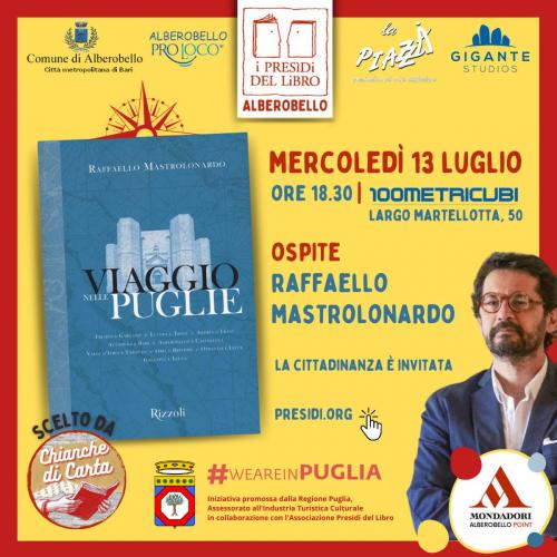 Rassegna CHIANCHE DI CARTA | Presentazione Libro RAFFAELLO MASTROLONARDO