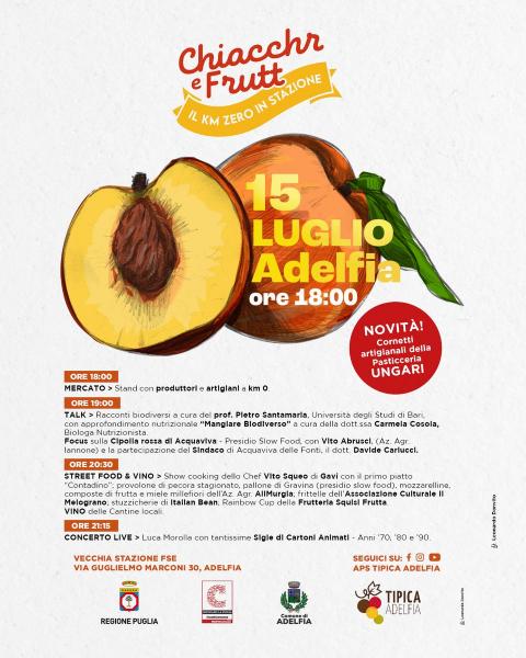“Chiacchr e frutt” il km zero in Stazione