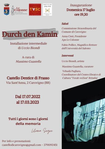 Durch den Kamin