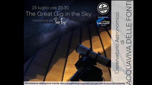The Great GiG In The Sky - L'Astronomia dei Pink Floyd