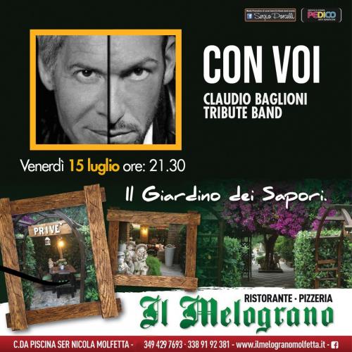 Con Voi - tributo a Claudio Baglioni a Molfetta