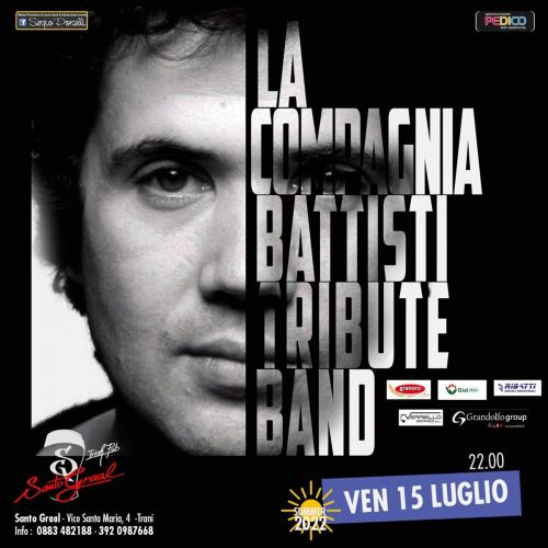 La Compagnia Battisti Tribute Band a Trani Santo Graal
