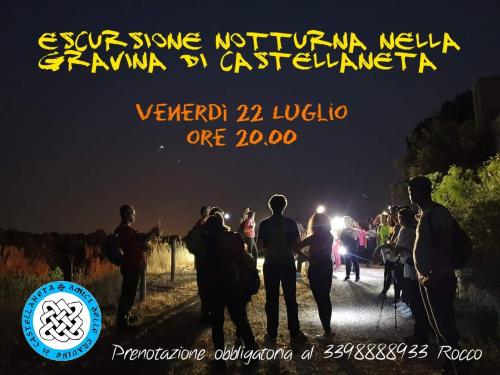 Escursione  notturna nel cuore delle Gravine di Castellaneta