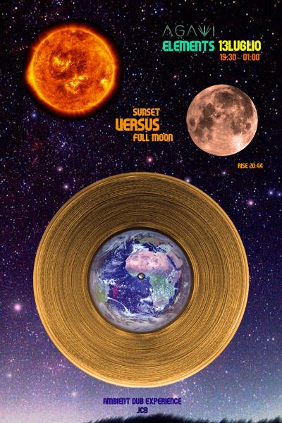 Sunset Vs FullMoon - Agavi Elements