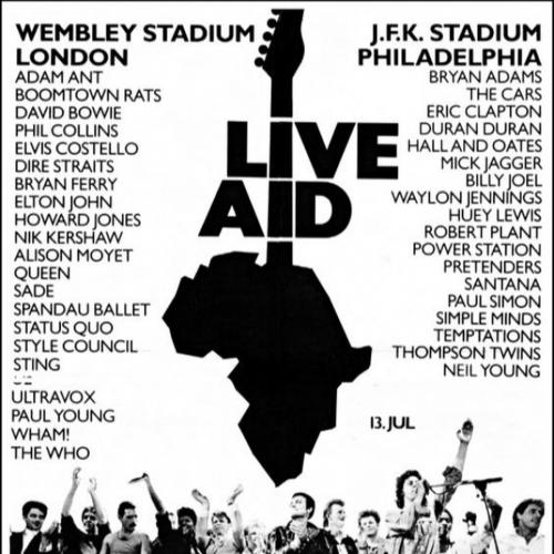 "Live Aid" al Wembley Stadium di Londra 1985