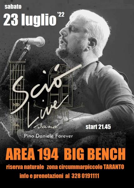 Sciò Live Band- Pino Daniele Forever in concerto