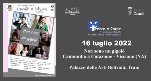 Teatro a Corte - Non sono un gigolò