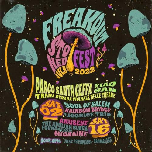 Freakout Stoned Fest: a Santa Geffa la musica rock e blues
