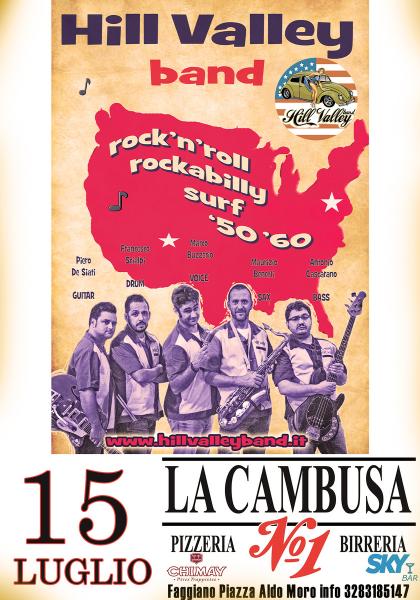 Hill Valley band live alla Cambusa - Faggiano