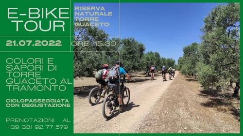 E-Bike tour - Colori e sapori di Torre Guaceto al tramonto