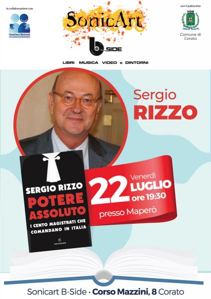 Il giornalista Sergio RIZZO a Corato