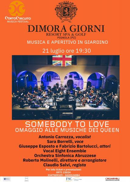 SOMEBODY TO LOVE - Omaggio alle musiche dei Queen